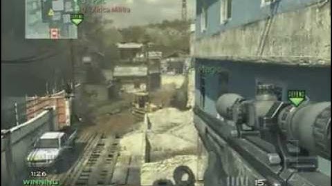 MW3 360 no scope half map
