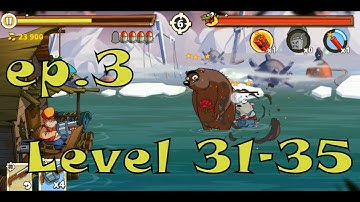 Swamp Attack 2 - Episode 3 - Levels 31-35 Play-through