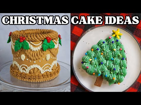 Easy Christmas Cake Decorating Ideas - Compilation
