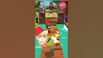 Tom Hero Dash ❌ Boss Fight RACCOON GANGS 14 #shorts