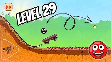 Red Ball 3 Level 29 Gameplay | With 3 Stars | Fore Gaming