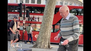 Moses Concas - Forever Young ( Street Dancing in London) HARMONICA BEATBOX DANCE