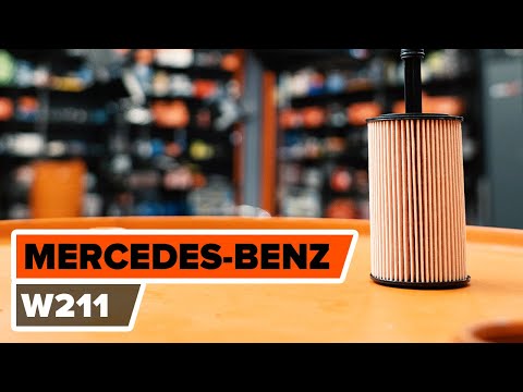 Changer l&rsquo;huile moteur et le filtre à huile MERCEDES BENZ E W211 TUTORIEL | AUTODOC