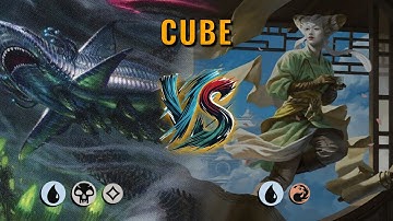 MTG Cube - Dimir Midrange by DamienF16 VS Izzet Midrange by MajinKnight