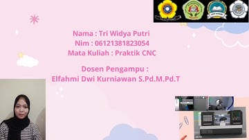 CNC Simulator || Membubut Tirus