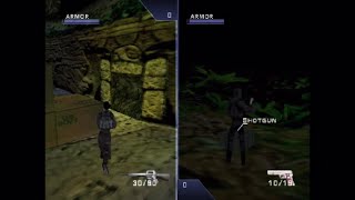 Drebin_1989 vs SpadedAces_95 - Jungle Temple : Syphon Filter 2 Multiplayer