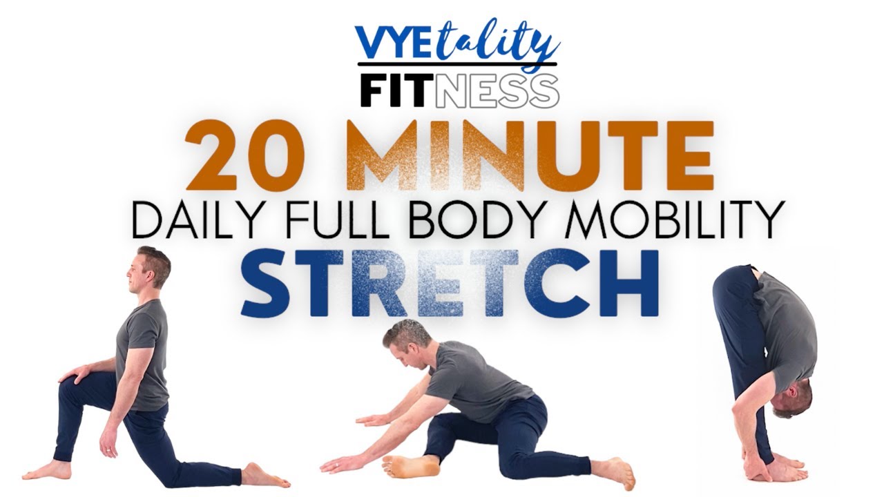20 MINUTE STRETCH Daily Full Body Mobility - GUIDED FOLLOW ALONG - YouTube