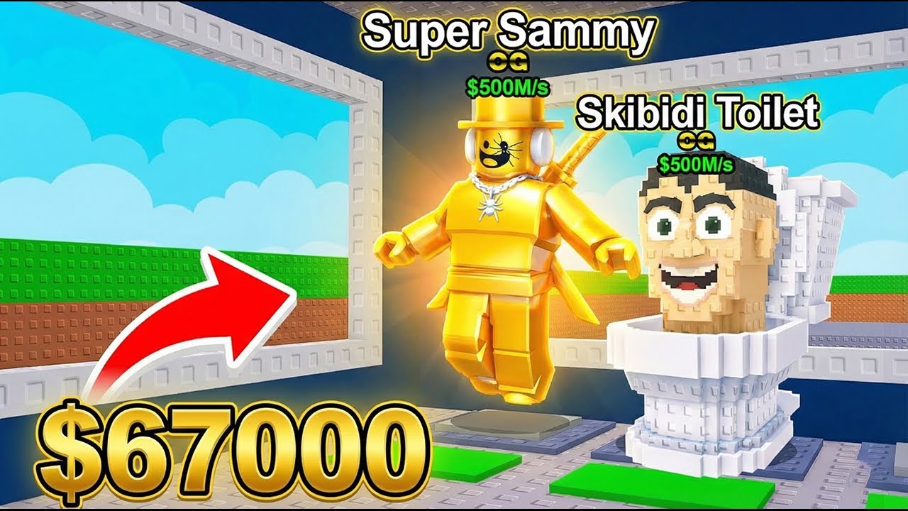 Tôi đã tiêu 67000$ vào tài khoản Steal A Brainrot!