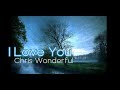 I love you   chris wonderful  original mix