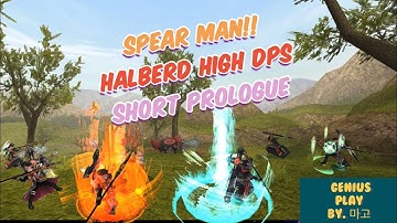 Toram online - Spear man (halberd) dps build [short prologue]