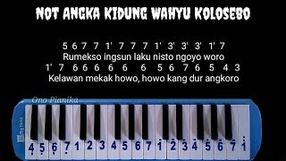 Not Pianika Kidung Wahyu Kolosebo