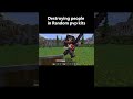 DESTROYING people in random kits #minecraft #pvp #minecraftjava