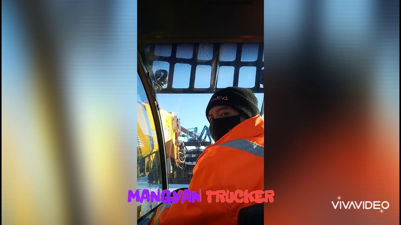 TRAILER DRIVER NA.... MANGYAN SA CANADA... NAGING HEAVY equipment operator PA...