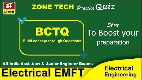 BCTQ Series EE-25 | EMFT MCQ
