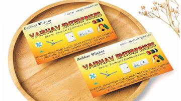 Business card design 2021 | Coreldraw tutorial in hindi