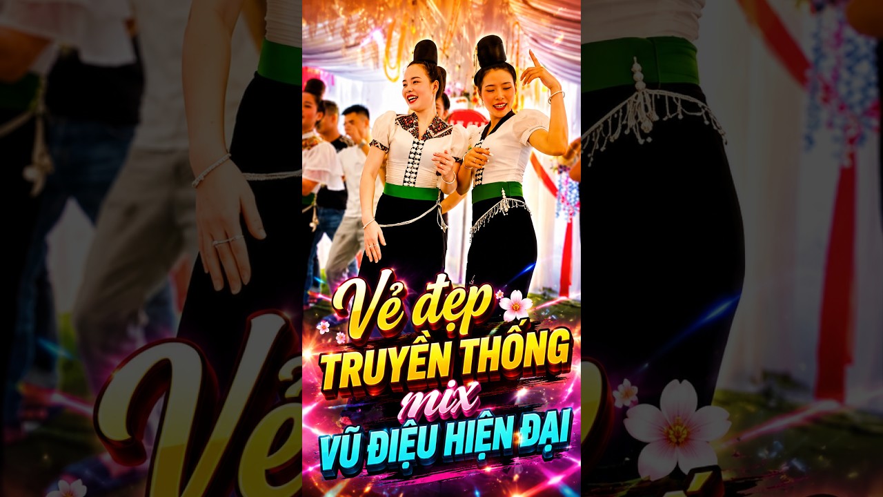 Traditional beauty mixed with modern dance#shorts #EthnicBeauty #TraditionalDance, #TravelVietnam