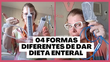 04 Formas diferentes de dar alimentação via GASTROSTOMIA (GTT). #gtt #gastrostomia