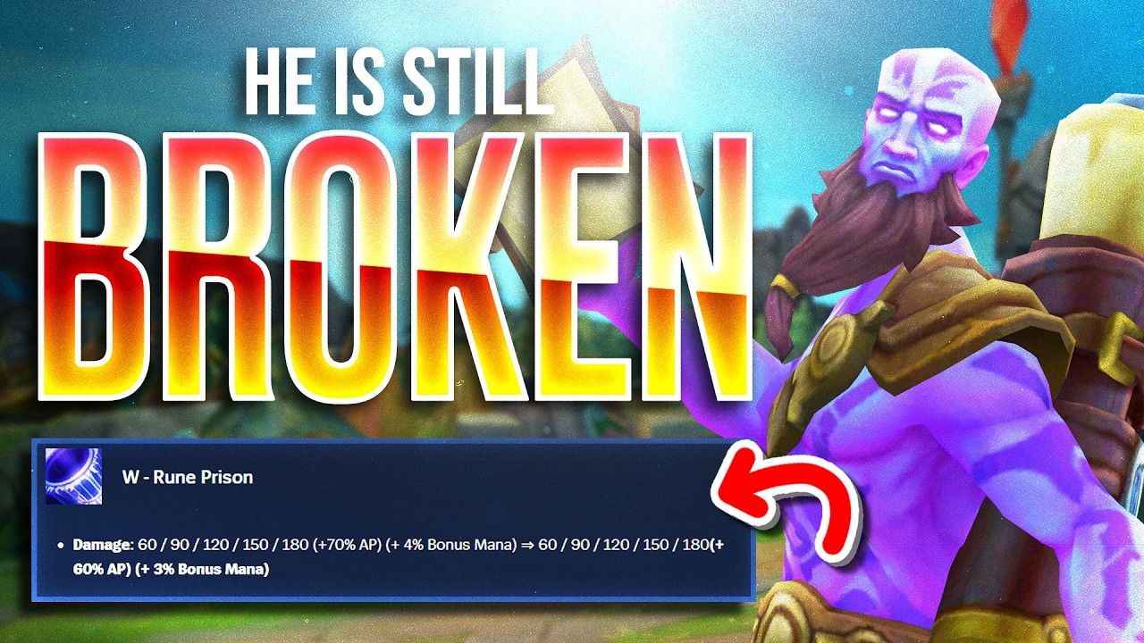 RYZE IS STILL OVERPOWERED AFTER THE NERFS