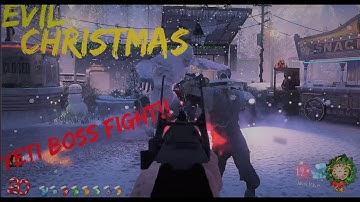 EVIL CHRISTMAS YETI BOSS FIGHT (BLACK OPS 3 CUSTOM ZOMBIES)