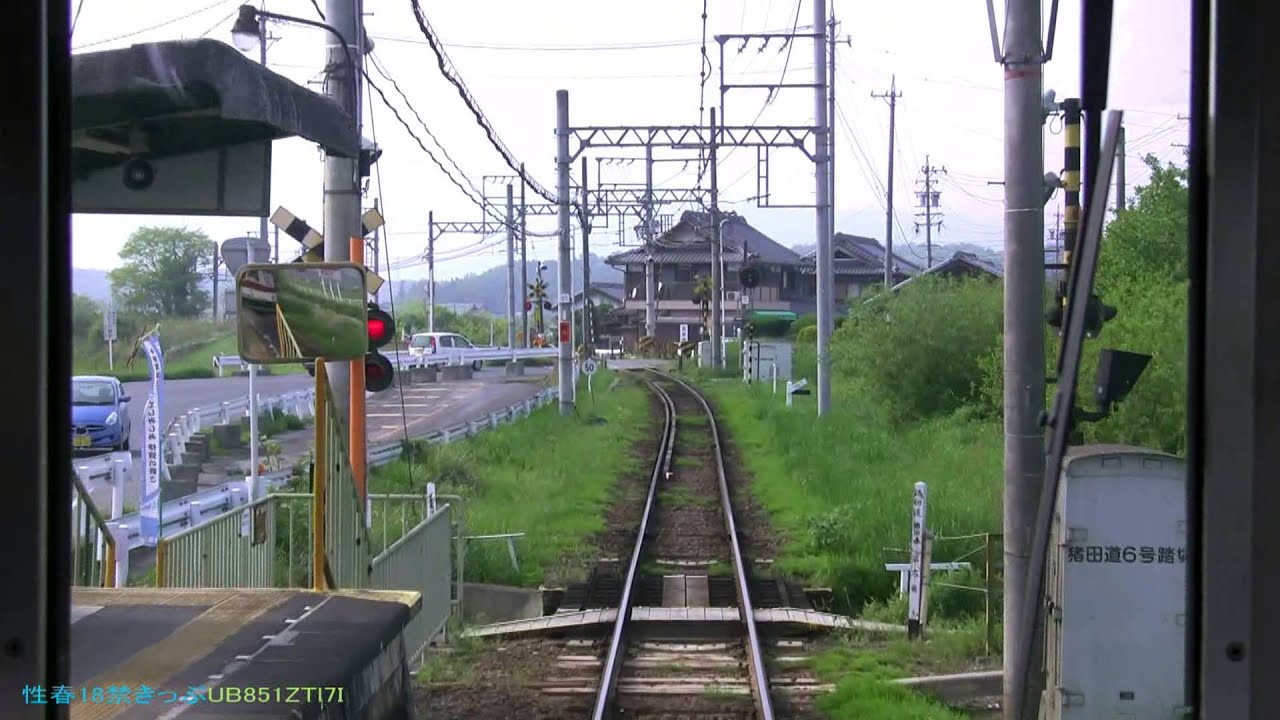 [FULLHD] 前面展望 伊賀鉄道 伊賀線 伊賀神戸～上野市