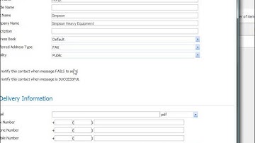 Introduction to FaxCore 2007 Address Books