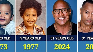 Dwayne Johnson - Transformation From 1 to 51 Years Old