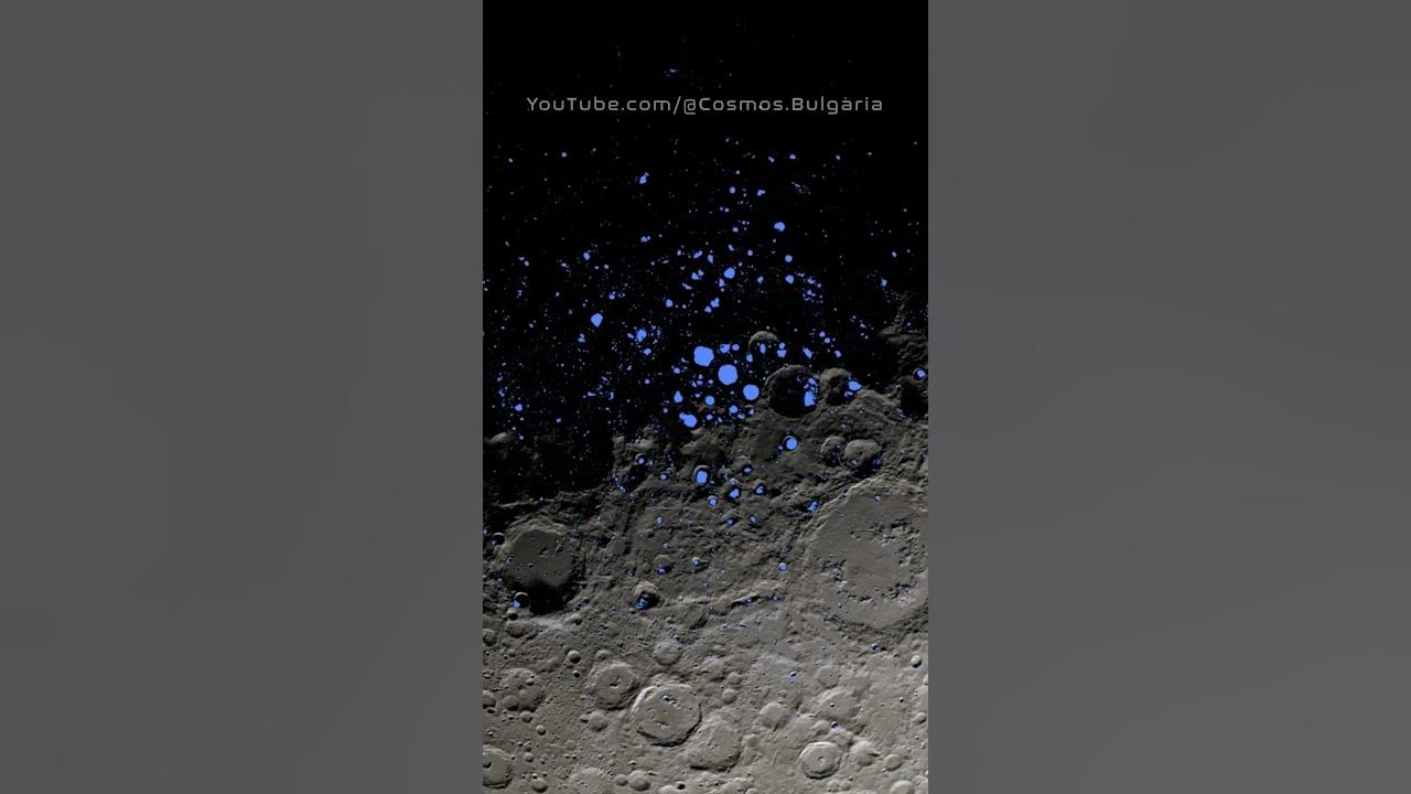 Има ли вода на Луната? #космос #астрономия #луна - YouTube
