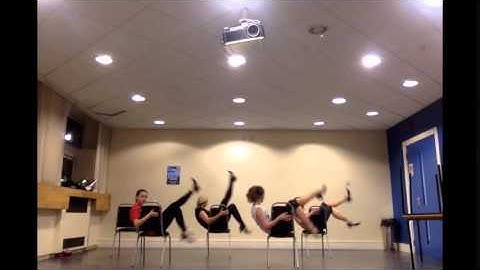 Mein Herr dance rehearsal