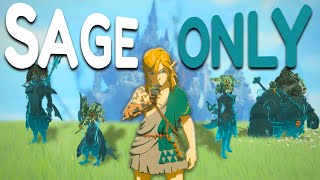 Can You Beat Tears of the Kingdom Using Only Sages
