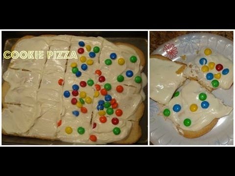 How to Make a Cookie Dessert Pizza