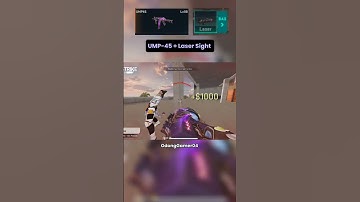 Bloodstrike Best SMG Gun ? | UMP-45 + laser sight 🤩#shorts #gaming #game #edit #2025