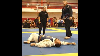 Jiu-Jitsu - The Jones Choke (Competition Highlight)