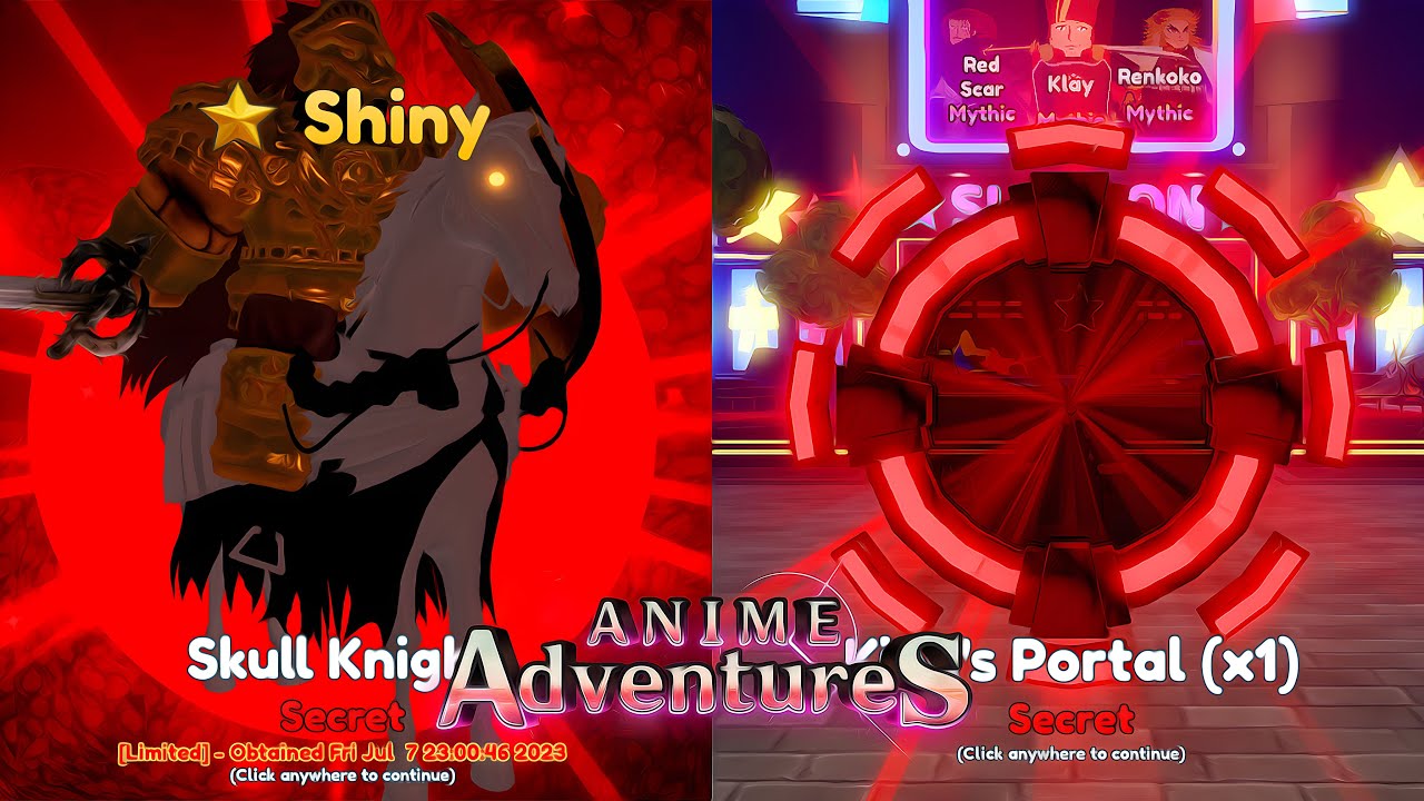 SHINY SKULL KNIGHT ANIME ADVENTURES - Game Items - Gameflip