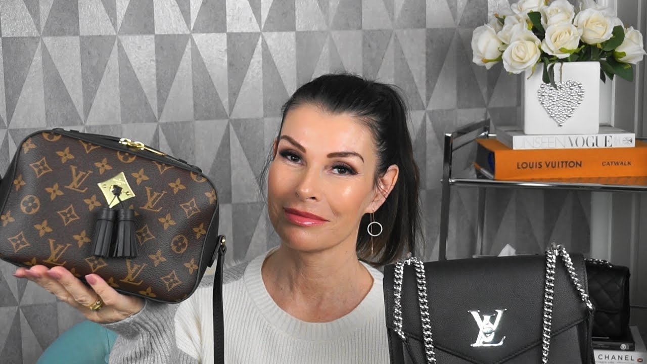 Comp btw Louis Vuitton Mylockme bb VS Saintonge Lvlovermj - YouTube