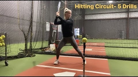 Softball Hitting Circuit - 5 Drills