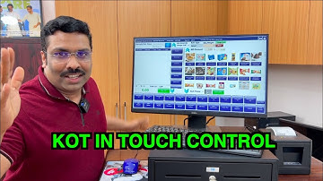 KOT option Raintech pos Touch Control software 2022 advanced technology retail billing software