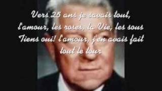 Video thumbnail of ""Je sais" de Monsieur Jean Gabin"