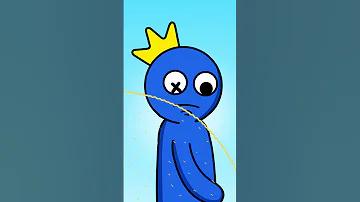 Peeing Competition Rainbow Friends Animation Shorts 