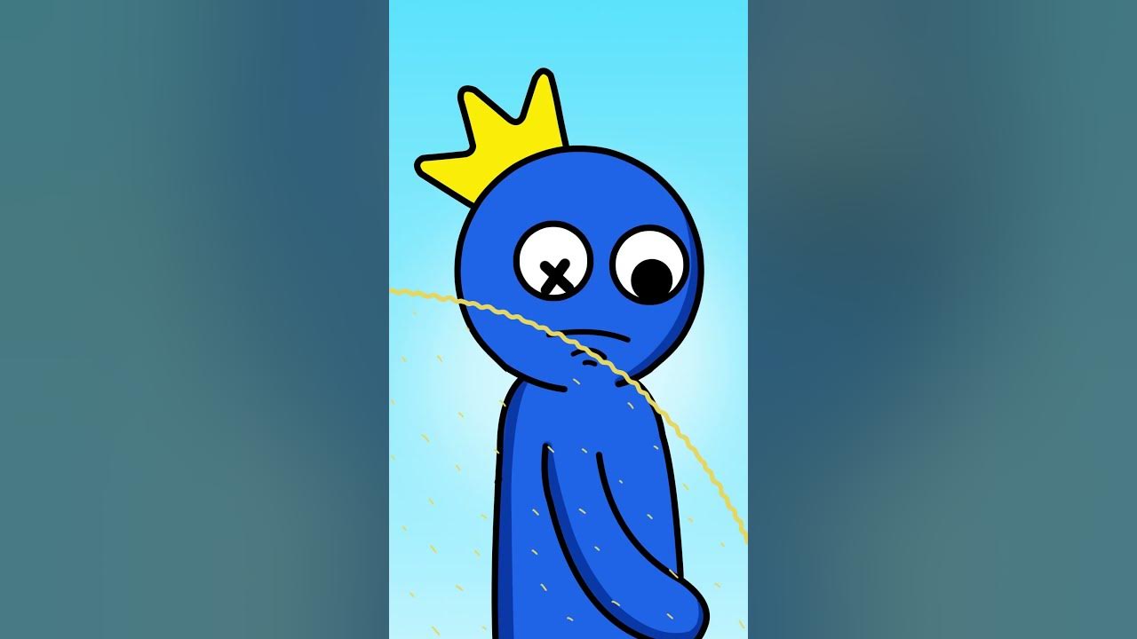 Peeing Competition | Rainbow Friends #animation #shorts
