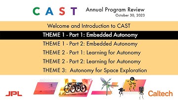 2023 CAST Annual Program Review: Theme 1, Part 1 - Embedded Autonomy - 10/30/23