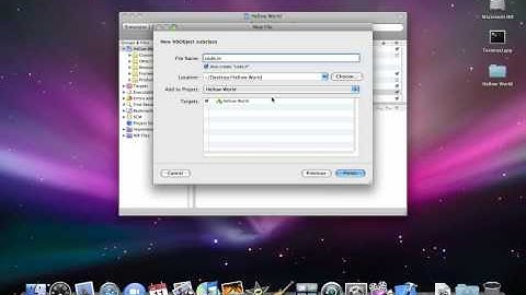 iPhone Programing (Hello World)