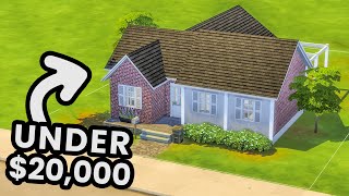 Family Starter Home Under $20,000 (Sims 4)