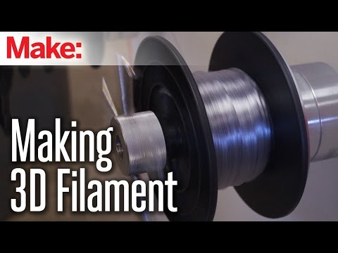 How It Is Made: 3D Printing Filament