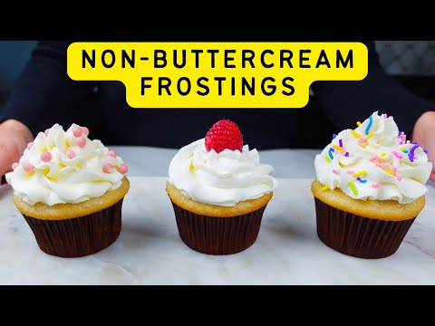 Don39t like buttercream? Here are 3 frostings you can try...