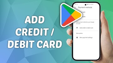 How to Add Credit or Debit Card in Google PlayStore