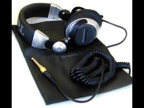 Manutenção nas cápsulas (alto-falante)Fone RP DJ 1200 Technics - YouTube