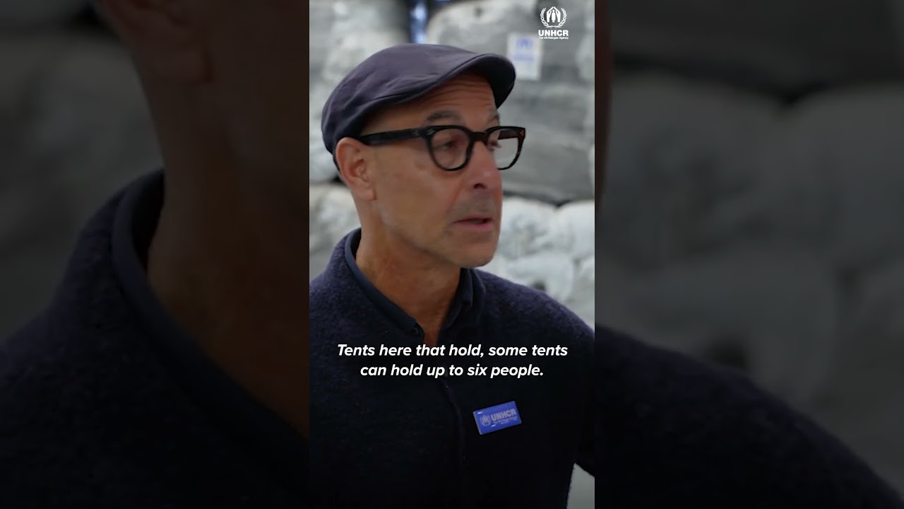 Stanley Tucci is asking you to make an emergency donation to UNHCR