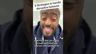 Strategies to handle disruptive behaviors #teachersoftiktok #foryou #foryoupage #education