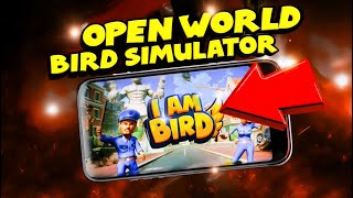 I Am Bird (Android, iOS) Gameplay - Open World Bird Simulator! 🤣🐦🔥 screenshot 4