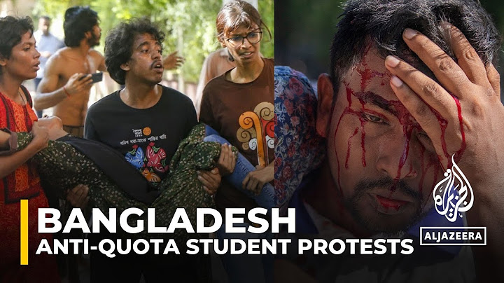 বাংলাদেশে চাকরির কোটা নিয়ে শিক্ষার্থীদের বিক্ষোভে অন্তত ১০০ জন আহত হয়েছে